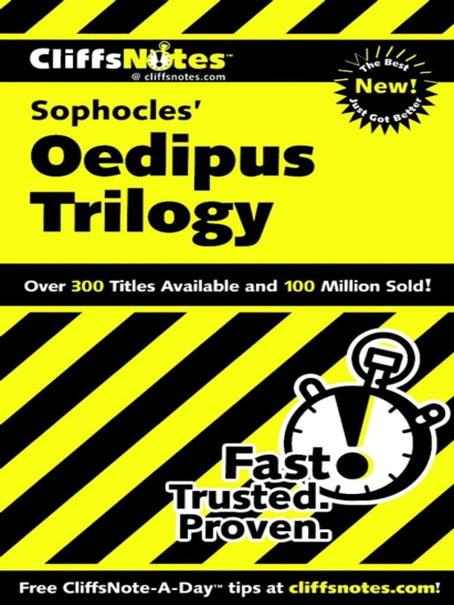 Title details for CliffsNotes on Sophocles' Oedipus Trilogy by Charles Higgins - Available